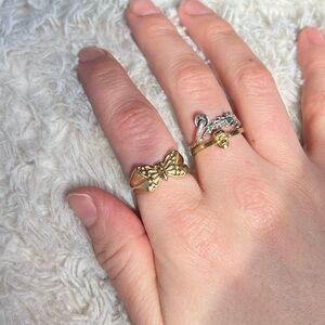 Vintage Avon Butterfly Ring